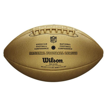 Wilson NFL DUKE Metallic Edition Gold amerikai focilabda